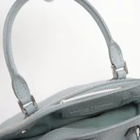 Maison Margiela 5AC キャンバスレザー 2WAYハンドバッグ ブルー メゾンマルジェラ 5AC キャンバス×レザー 2WAYハンドバッグ