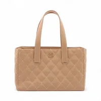 CHANEL ワイルドステッチ　トートバッグ　ベージュ CHANEL シャネル ワイルドステッチ トートバッグ ベージュ/GP