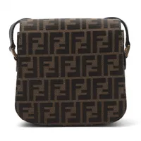 フェンディ　ローファー　ズッカ柄　レザー　キャンバス切り替え　ブラウン　３６ 楽天市場】【中古】【財布】FENDI フェンディ ズッカ柄 2つ折 長