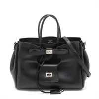 バレンシアガハンドバッグハードウェア2way オールレザーショルダー