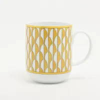 エルメス ソレイユドゥエルメス マグカップ 陶器 イエロー 底印