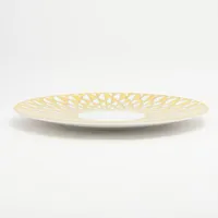 エルメス ソレイユドゥエルメス ディナープレート 陶器 イエロー