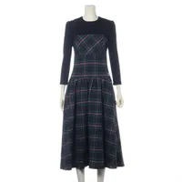 ウールワンピース ボーダーズアットバルコニー