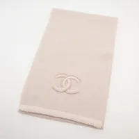 【24A】マンチェスター由来の限定デザイン★CHANEL★マフラー 24C☆CHANEL シャネル ストール (CHANEL/マフラー・ストール