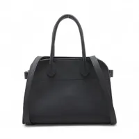 THE ROWザロウ★ソフトマルゴー15 トートバッグ ブラックAランク THE ROWザロウ☆ソフトマルゴー15 トートバッグ ブラックAランク