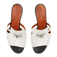 HERMES キャンディ　サンダル 36.5 エルメス キャンディ レザー サンダル 36 1/2 レディース