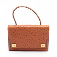 コンテス Comtesse　オーストリッチ　バッグ COMTESSE - コンテス COMTESSE バッグ ハンドバッグ