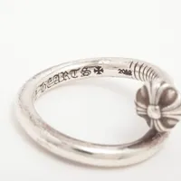Chrome Hearts nail cross ball Ring 925 7.0g | eBay