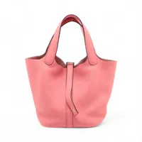 レアカラー♪HERMES ピコタンロック18PM エルメス ピコタンロック18 PM トリヨンクレマンス ブルーイドラ
