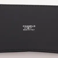 シャネル デカココマーク 07P ベルト 70 レザー×エナメル