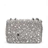 新品級 シャネル ミニマトラッセ ダブルチェーンショルダーバッグ シルバー シャネル(CHANEL)シャネル ミニマトラッセ チェーンショルダー