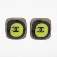 シャネル ココマーク 03P イヤリング(両耳用) レジン イエロー
