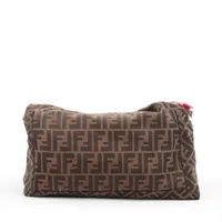 Fendi ズッカ柄マンマバゲット　ベージュ フェンディ/ハンドバッグ/マンマバケット,ズッカ柄/ピンク