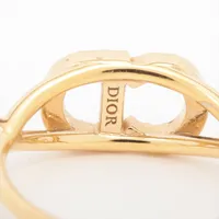 すぐ届く 【DIOR】 ディオールCLAIR D LUNEリング ゴールド org.jpg