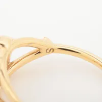 すぐ届く 【DIOR】 ディオールCLAIR D LUNEリング ゴールド org.jpg