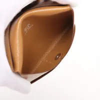 エルメス　カルヴィ　ブラウン カルヴィ デュオ カードケース ブリック ブラウン[] Calvi Duo