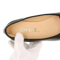 シャネル フラットパンプス 35 CHANEL シャネル フラットパンプス A02819 レディース35ハーフ