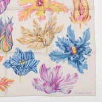 フランス発☆HERMES☆ エレガント♪ カレ 90 Tulipomanie フランス発☆HERMES☆ エレガント♪ カレ 90 Tulipomanie スカーフ