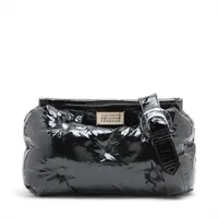 メゾンマルジェラ グラムスラム パテント ウエストポーチ ショルダーバッグ 黒 MAISON MARGIELA / メゾン マルジェラ】グラムスラムウエスト