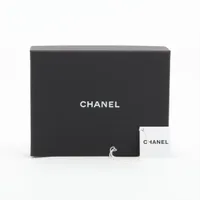 シャネル ココマーク リボン 25P バレッタ シルク ブラック