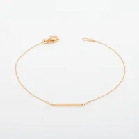 エテ クレール ブレスレット K18(YG) 0.8g 25020500 A3777683