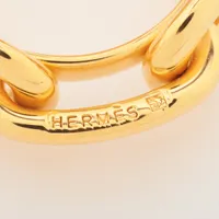 ❤お得なお品❤スカーフリング シェーヌダンクル大 マットゴールド金具 エルメス HERMES(エルメス)/シェーヌダンクル・スカーフリング