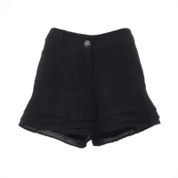 シャネル ココボタン レーヨン ショートパンツ 34 レディース