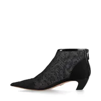 クリスチャンディオール メッシュ ショートブーツ 37 1/2