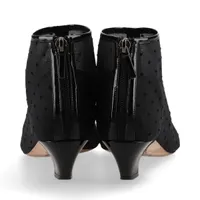 クリスチャンディオールDior  パンツ　スーツ　マックスマーラ　プラダ新品同様 クリスチャンディオール D-MAJOR レザー×ファブリック ショート