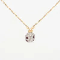 ■ビズー❤値下相談有︎■最終値下■K18ネックレス■マルチカラースノールナコフレ □ビズー❤値下相談有︎□最終値下□K18ネックレス□マルチ