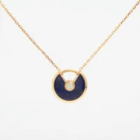 カルティエ アミュレット ドゥ カルティエ Au750 ネックレス Cartier カルティエ アミュレット ドゥ ネックレス ダイヤモンド