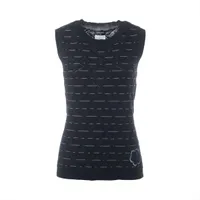 売れ筋商品|||シャネル CHANEL ノースリーブ カットソー 99P P13359V07516 イリデセント リネン ナイロン バックボタン 36 トップス レディース 101797565 シャネル ココボタン 20P コットン×ナイロン ノースリーブ