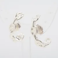 【HERMES】シェーヌダンクル アンシェーヌ シルバーピアス HERMES - 値下げ！HERMES シェーヌダンクル シルバー ピアス