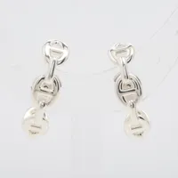 エルメス シェーヌダンクル アンシェネ ピアス(両耳用) 925 7.3g