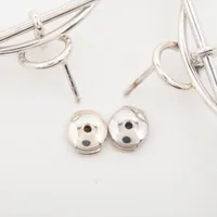 エルメス　ピアス　ループMM 入手困難　シルバー925 HERMES エルメス ピアス ループ エシャペ MM シルバー シルバー