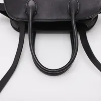 ザロウ ソフトマルゴー10 レザー 2WAYハンドバッグ ブラック