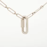 エルメス キュリオジテ ネックレス GP シルバー A3778764｜中古