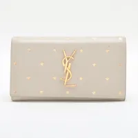 サンローランパリ YSLライン GNC372266 レザー ロングウォレット