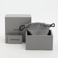 バレンシアガ インターロックBBロゴ ブレスレット GP シルバー