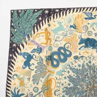 希少 極美品 エルメス シルクスカーフ カレ90 オルフェウスの魅力に誘われて 希少 美品 秋 エルメス シルクスカーフ カレ90 オルフェウスの