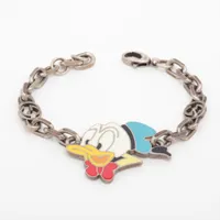 グッチ×ディズニー ドナルドダック ブレスレット 17 925 24.9g