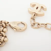シャネル ココマーク B20C ブレスレット GP×フェイクパール