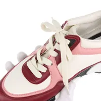 Chanel Coco Mark Matelasse Leather Sneakers EU36 Ladies