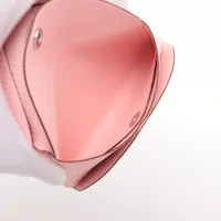 エルメス カルヴィ デュオ シェブルミゾル コインケース ピンク