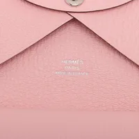 エルメス シェブルミゾル カルヴィ コインケース ピンク レザー 革 レディース 楽天市場】エルメス HERMES カルヴィ シェーブル レザー ローズ