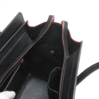 CÉLINE ラゲージミニ キャンバスxレザー 楽天市場】セリーヌ ラゲージ ミニショッパー ハンドバッグ