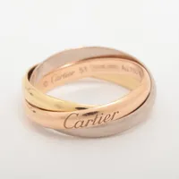 カルティエ トリニティ Au750 リング 9.5号 カルティエ トリニティ リング 750(YG×PG×WG) 9.5g 59 A3808782