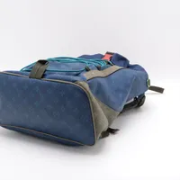 ヴィトン モノグラムスプリット バックパック M43833 ブルー A3781251  