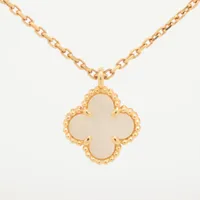 【VAN CREEF＆ARPELS】スウィートアルハンブラ シェルネックレス Van Cleef & Arpels スウィート アルハンブラ ネックレス