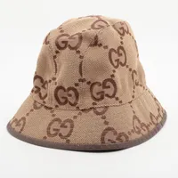 グッチ GUCCI ベレー帽 GGマーク Mサイズ 577862 グッチ GG ベレー帽 S アクリル×ポリエステル ブラック 577862